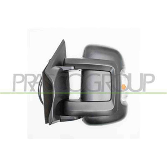 GUIDA_ALLA_SCELTA.JPG Retrovisore Sinistro Manuale Nero Con Fanale Con Sonda Per Citroen Jumper Dal 2006 Al 2014