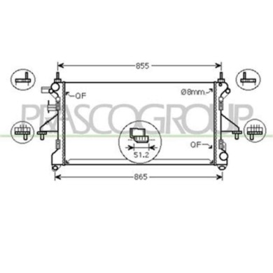 FT930R001_2.JPG Radiatore Per Fiat Ducato Dal 2006 Al 2014