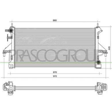 FT930R009_2.JPG Radiatore Per Fiat Ducato Dal 2006 Al 2014