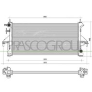 Radiatore Per Fiat Ducato Dal 2006 Al 2014