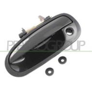 Maniglia Esterna Anteriore Sinistra Nero/liscia Per Honda Civic (vi - Ej/ek/em) Dal 1995 Al 1999