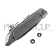 Maniglia Esterna Anteriore Sinistra Nero/liscia Per Honda Civic (vii - Em/ep/eu) Dal 2000 Al 2003