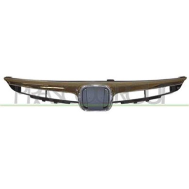 HD0422001_1.JPG Griglia Radiatore Cromata/nera No Italia Per Honda Civic (viii - Fk/fn) 3/5 Porte Dal 2005 Al 2011