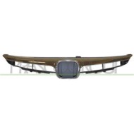Griglia Radiatore Cromata/nera No Italia Per Honda Civic (viii - Fk/fn) 3/5 Porte Dal 2005 Al 2011