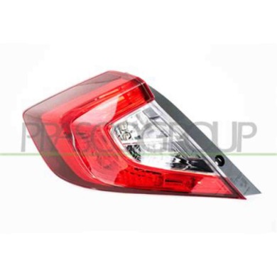 GUIDA_ALLA_SCELTA.JPG Fanale Posteriore Sinistro Con Porta Lampada Con Retronebbbia Per Honda Civic (x - Fk) 5 Porte Dal 2017 Al