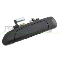 Maniglia Esterna Posteriore Sinistra Nero/liscia Per Honda Jazz Dal 2002 Al 2004