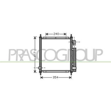 HD322C002_1.JPG Condensatore Per Honda Jazz Dal 2004 Al 2008