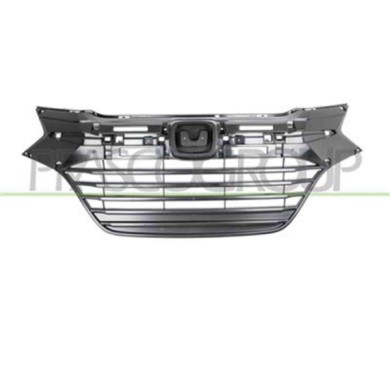 HD8022001_2.JPG Griglia Radiatore Nera/liscia Per Honda Hr-v Dal 2015 Al 2018