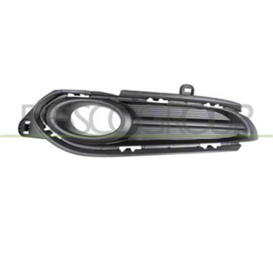 HD8022124_2.JPG Griglia Sinistra Paraurti Nera Per Honda Hr-v Dal 2015 Al 2018