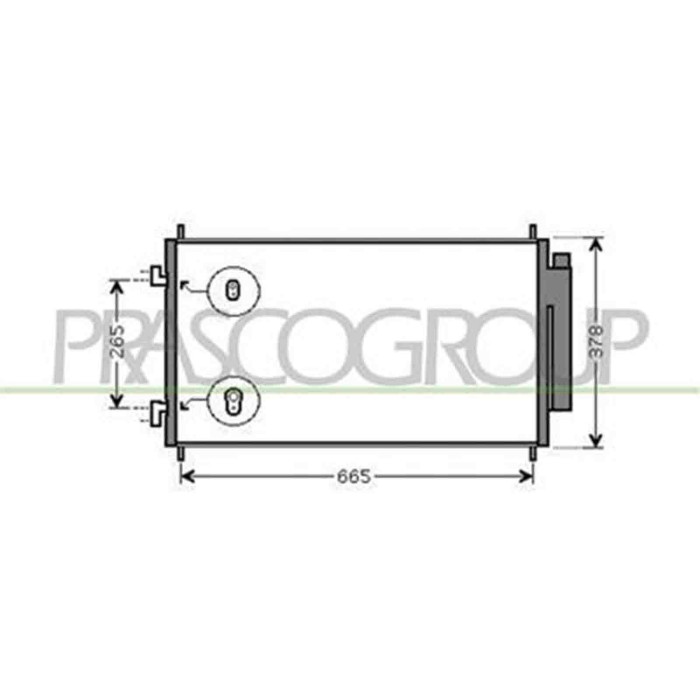 HD828C001_1.JPG Condensatore Per Honda Cr-v Dal 2007 Al 2009