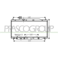 Radiatore Per Honda Cr-v Dal 2007 Al 2009
