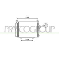 Condensatore Per Hyundai I10 (pa) Dal 2007 Al 2009