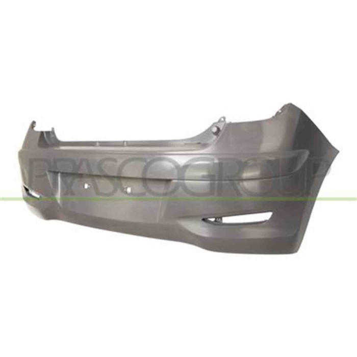 HN0031051_1.JPG Paraurti Posteriore Grigio Per Hyundai I10 (pa) Dal 2010 Al 2013