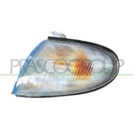 Fanale Anteriore Sinistro Bianco Senza Porta Lampada Per Hyundai Accent 4 Porte Dal 1995 Al 1997