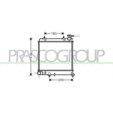 HN016R001_1.JPG Radiatore Per Hyundai Accent Dal 2000 Al 2001