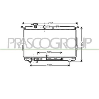 HN021R003_1.JPG Radiatore Per Hyundai Sonata Dal 2002 Al 2005