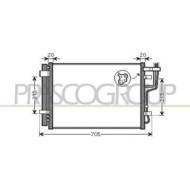 HN040C001_1.JPG Condensatore Per Hyundai I30 Dal 2007 Al 2010