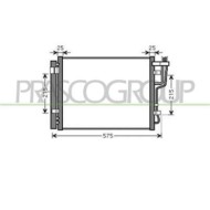 Condensatore Per Hyundai I30 Dal 2007 Al 2010