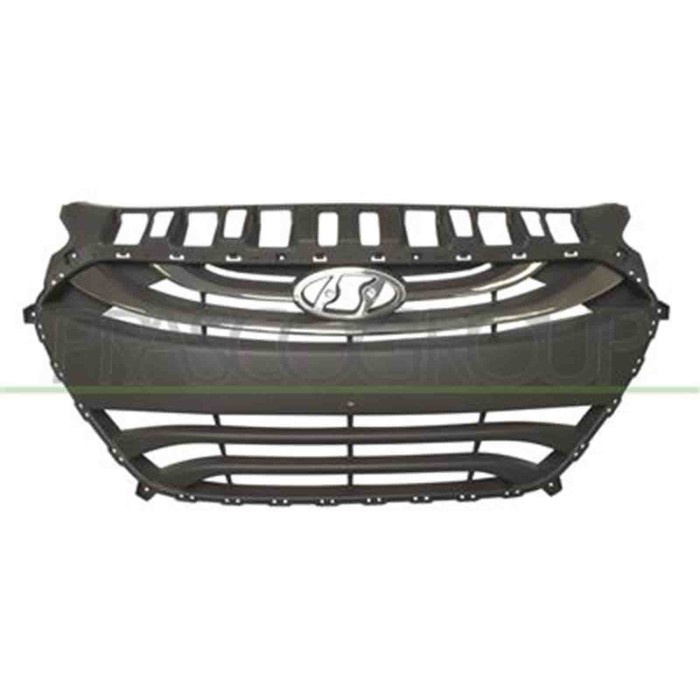 HN0422021_1.JPG Griglia Centrale Paraurti Nera Per Hyundai I30 Dal 2012 Al 2016