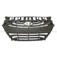 HN0422021_1.JPG Griglia Centrale Paraurti Nera Per Hyundai I30 Dal 2012 Al 2016