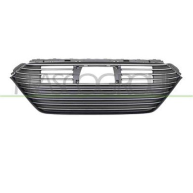 HN1502001_1.JPG Griglia Radiatore Nera Con Modanatura Cromata Per Hyundai Ioniq Dal 2016