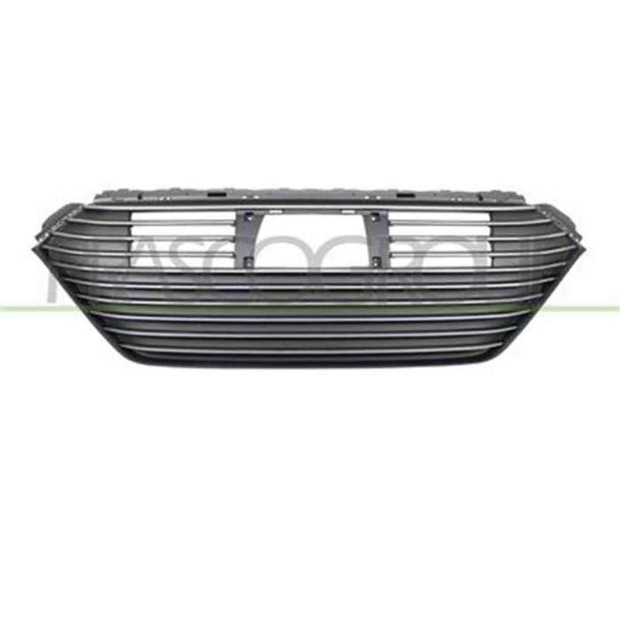 HN1502001_1.JPG Griglia Radiatore Nera Con Modanatura Cromata Per Hyundai Ioniq Dal 2016
