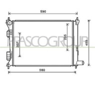 Radiatore Per Hyundai I20 Dal 2012 Al 2014