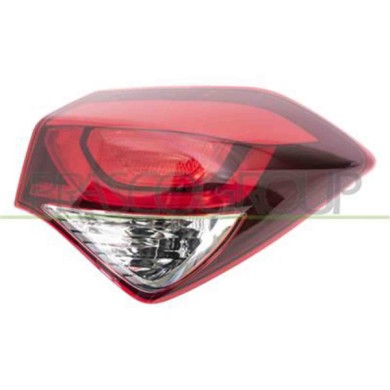 HN2044163_2.JPG Fanale Posteriore Destro Esterno Senza Porta Lampada Per Hyundai I20 Dal 2014 Al 2018