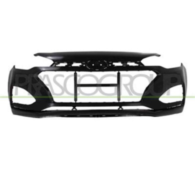HN2061001_1.JPG Paraurti Anteriore Nero Per Hyundai I20 Dal 2018 Al 2020