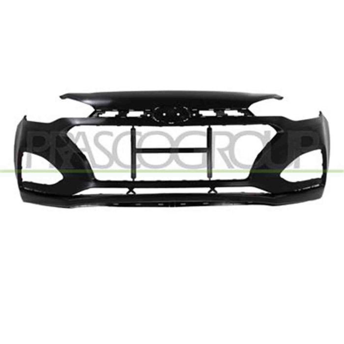 HN2061001_1.JPG Paraurti Anteriore Nero Per Hyundai I20 Dal 2018 Al 2020