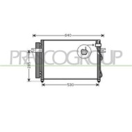 HN330C003_1.JPG Condensatore Per Hyundai Getz Dal 2002 Al 2005