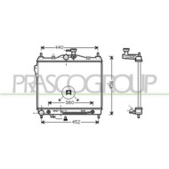 Radiatore Per Hyundai Getz Dal 2002 Al 2005