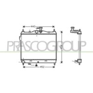 HN330R003_1.JPG Radiatore Per Hyundai Getz Dal 2002 Al 2005