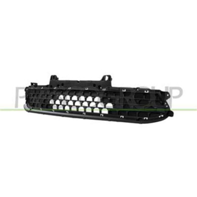HN4522121_1.JPG Griglia Centrale Paraurti Nera Per Hyundai Kona Dal 2020