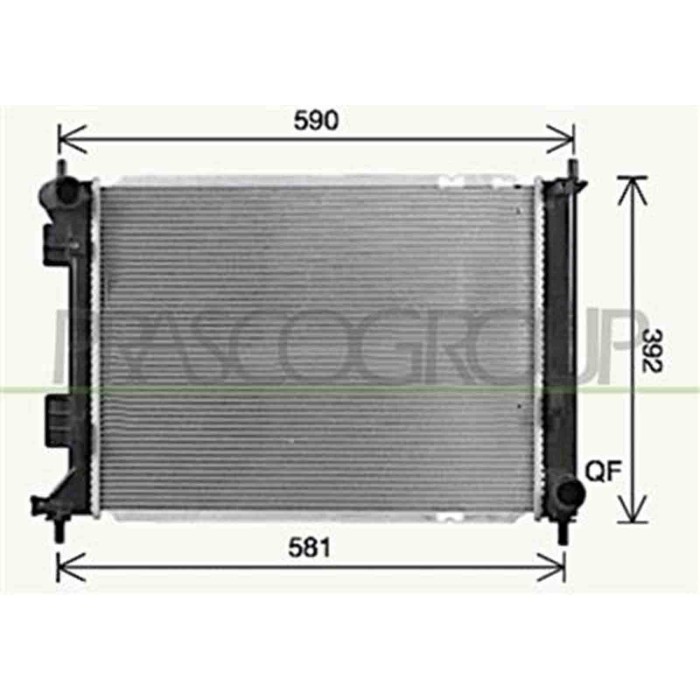 HN802R001_2.JPG Radiatore Per Hyundai Tucson Dal 2004 Al 2010