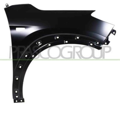 HN8063013_2.JPG Parafango Anteriore Destro Con Fori Lucciola E Parafanghino Per Hyundai Tucson Dal 2015 Al 2018