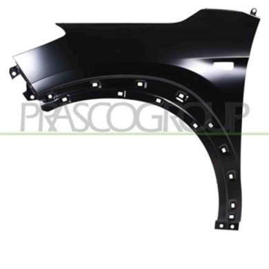 HN8063014_2.JPG Parafango Anteriore Sinistro Con Fori Lucciola E Parafanghino Per Hyundai Tucson Dal 2015 Al 2018