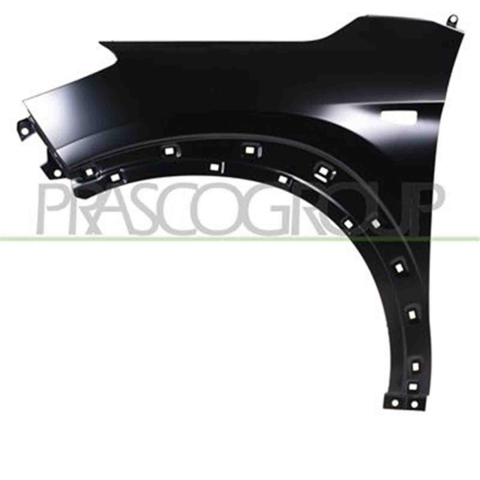 HN8063014_2.JPG Parafango Anteriore Sinistro Con Fori Lucciola E Parafanghino Per Hyundai Tucson Dal 2015 Al 2018