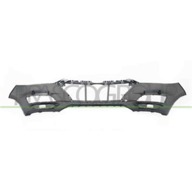 HN8081001_3.JPG Paraurti Anteriore Nero Per Hyundai Tucson Dal 2018 Al 2021
