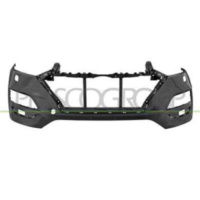 HN8081011_1.JPG Paraurti Anteriore Nero Per Hyundai Tucson Dal 2018 Al 2021