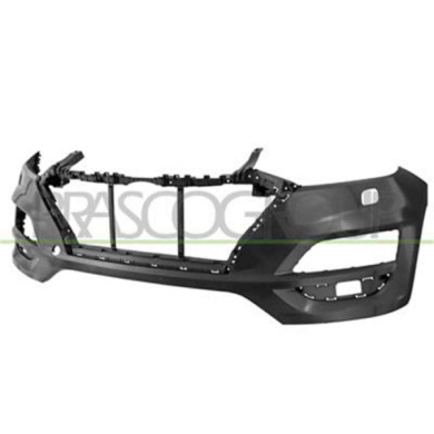 HN8081011_2.JPG Paraurti Anteriore Nero Per Hyundai Tucson Dal 2018 Al 2021