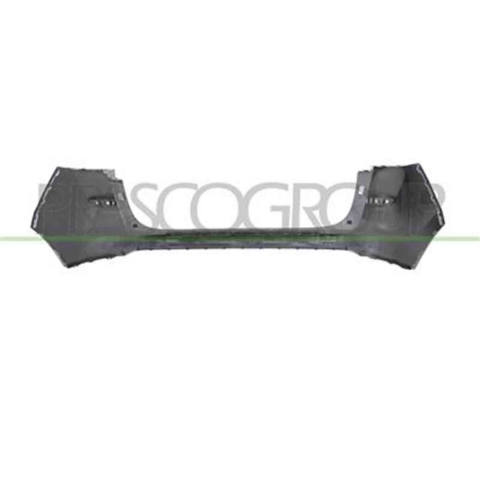 HN8081051_3.JPG Paraurti Posteriore Nero Per Hyundai Tucson Dal 2018 Al 2021