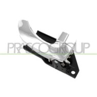 Maniglia Interna Posteriore Destra Cromata Per Hyundai Santa Fe (sm) Dal 2000 Al 2003
