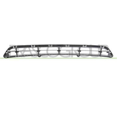 HN8192120_1.JPG Griglia Inferiore Paraurti Anteriore Nera Per Hyundai Santa Fe (dm) Dal 2012 Al 2015