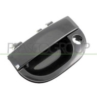 Maniglia Esterna Scorrevole Sinistra Nero/liscia Per Hyundai H1 Dal 1995 Al 2003