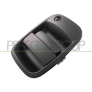 Maniglia Esterna Scorrevole Destra Nero/liscia Per Hyundai H1 Dal 1995 Al 2003