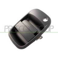 Maniglia Esterna Scorrevole Sinistra Nero/liscia Per Hyundai H1 Dal 1995 Al 2003