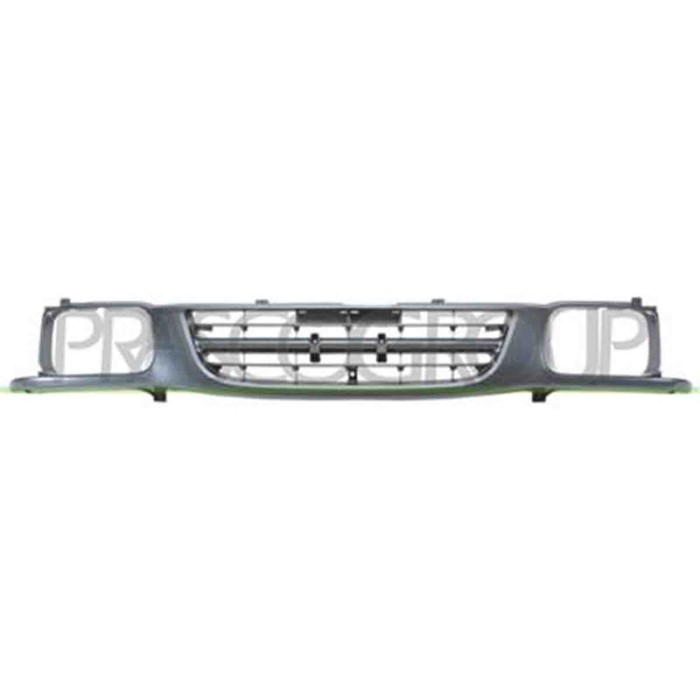 IZ8142031_1.JPG Griglia Radiatore Grigio/argento Per Isuzu Pickup - Tfr/campo/brava Dal 1997 Al 2001