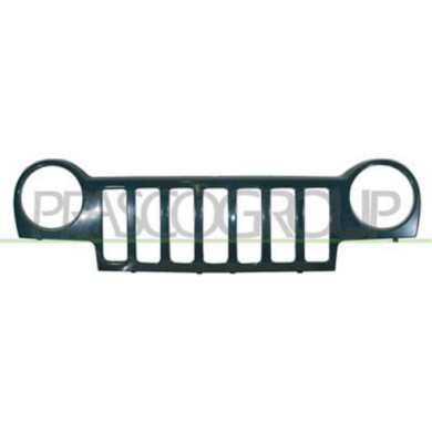 JE0112305_1.JPG Griglia Radiatore Esterna Per Jeep Cherokee Dal 2001 Al 2004