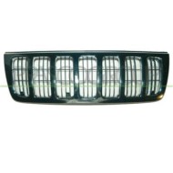 Griglia Radiatore Completa Cromata Per Jeep Grand Cherokee (wg) Dal 1999 Al 2001